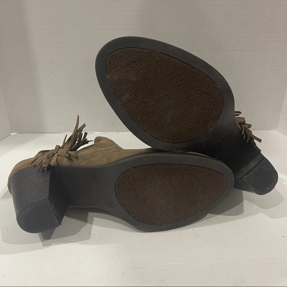 Bongo Tan Ankle Women’s Boots Size 8 - Picture 8 of 13